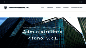 What Administradorapifano.com website looked like in 2019 (4 years ago)