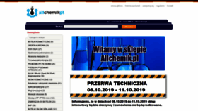 What Allchemik.pl website looked like in 2019 (4 years ago)