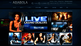What Asiabola.net website looked like in 2019 (4 years ago)