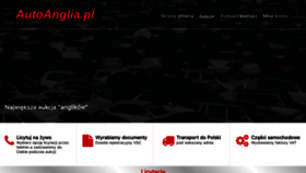 What Autoanglia.pl website looked like in 2019 (4 years ago)