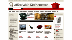 What Affordablekitchenware.com website looked like in 2019 (4 years ago)