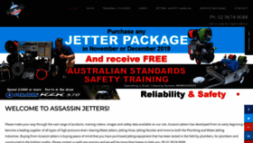 What Assassinjetters.com.au website looked like in 2019 (4 years ago)