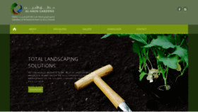 What Alamingardens.com website looked like in 2019 (4 years ago)
