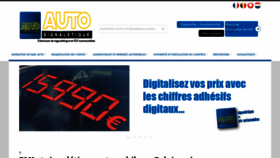 What Autosignaletique.be website looked like in 2019 (4 years ago)