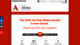 What Adclubmedia.com website looked like in 2019 (4 years ago)