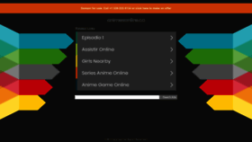 What Animesonline.co website looked like in 2019 (4 years ago)