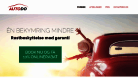 What Autodo.dk website looked like in 2019 (4 years ago)