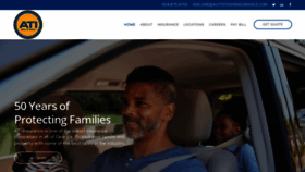 What Atiinsurance.com website looked like in 2019 (4 years ago)