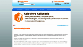 What Apicultura-apijuneda.com website looked like in 2019 (4 years ago)