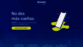 What Answeronline.com.ar website looked like in 2019 (4 years ago)