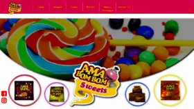 What Amabombom.com website looked like in 2019 (4 years ago)