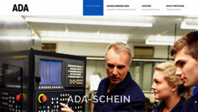 What Ada-schein.info website looked like in 2019 (4 years ago)