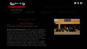 What Austincitypowersports.com website looked like in 2019 (4 years ago)