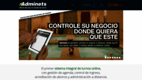 What Adminets.com website looked like in 2019 (4 years ago)