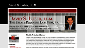 What Afloridaprobateattorney.com website looked like in 2019 (4 years ago)