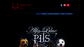 What Alphabluepits.com website looked like in 2019 (4 years ago)