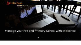 What Afelschool.com website looked like in 2019 (4 years ago)