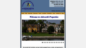 What Ashworthproperties.com website looked like in 2019 (4 years ago)