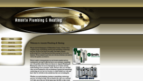 What Amonteplumbing-heating.com website looked like in 2019 (4 years ago)