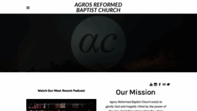 What Agroschurch.com website looked like in 2019 (4 years ago)