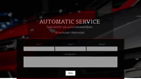 What Automaticservice.se website looked like in 2019 (4 years ago)