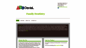 What Abcdental-dayton.com website looked like in 2019 (4 years ago)