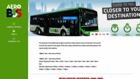What Aerobus.pt website looked like in 2019 (4 years ago)