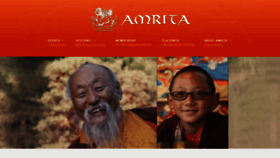 What Amritaseattle.org website looked like in 2019 (4 years ago)
