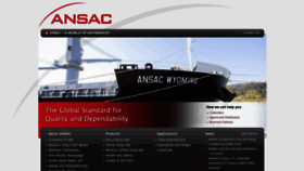 What Ansac.com website looked like in 2019 (4 years ago)