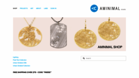 What Aminimalstudio.com website looked like in 2019 (4 years ago)