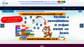 What Aretepiattaforma.it website looked like in 2019 (4 years ago)
