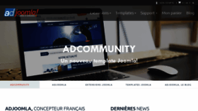 What Adjoomla.com website looked like in 2019 (4 years ago)