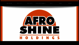 What Afroshine.co.za website looked like in 2019 (4 years ago)