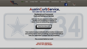 What Austincurbservice.com website looked like in 2019 (4 years ago)
