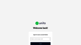 What App.unito.io website looked like in 2019 (4 years ago)