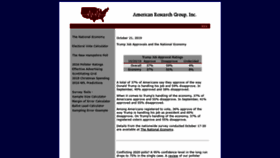 What Americanresearchgroup.com website looked like in 2019 (4 years ago)