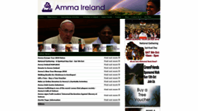 What Ammaireland.org website looked like in 2019 (4 years ago)