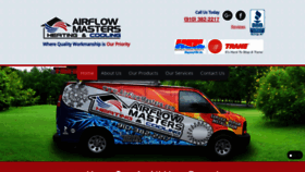 What Airflowmasters.com website looked like in 2019 (4 years ago)
