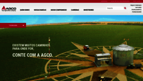 What Agco.com.br website looked like in 2019 (4 years ago)