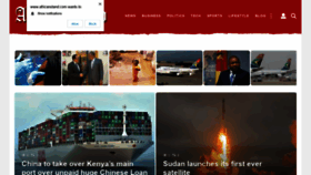 What Africanstand.com website looked like in 2019 (4 years ago)