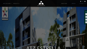 What Atzproperties.in website looked like in 2019 (4 years ago)