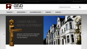 What Ahb-griffe.de website looked like in 2019 (4 years ago)