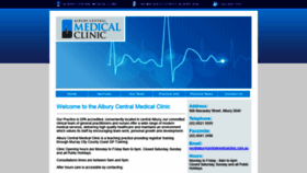 What Alburycentralmedicalclinic.com.au website looked like in 2019 (4 years ago)