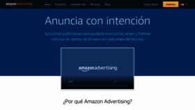 What Advertising.amazon.es website looked like in 2019 (4 years ago)