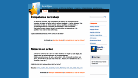 What Acertijos.info website looked like in 2019 (4 years ago)