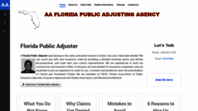 What Aafpaa.com website looked like in 2019 (4 years ago)