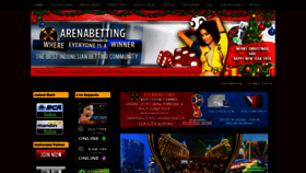 What Arenabetting.com website looked like in 2019 (4 years ago)