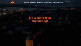 What Ajoranta.com website looked like in 2019 (4 years ago)