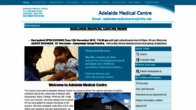 What Adelaidemedicalcentre.nhs.uk website looked like in 2019 (4 years ago)