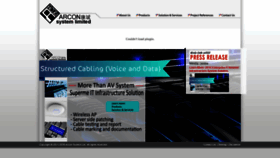 What Arcon.com.hk website looked like in 2019 (5 years ago)